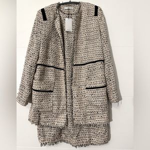 Mango Tweed Suit Dress Set